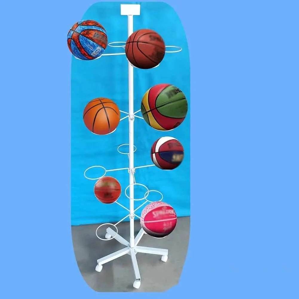 Стеллаж для хранения баскетбола спортивное оборудование стеллаж полки супермаркета магазина стойка выставки мячей футбола волейбола