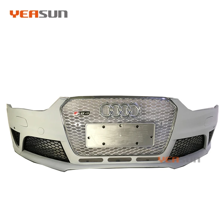 Автомобильные аксессуары, Комплект кузова для Audi A4 S4 передний бампер с решеткой 2008 2009 2010 2011 2012
