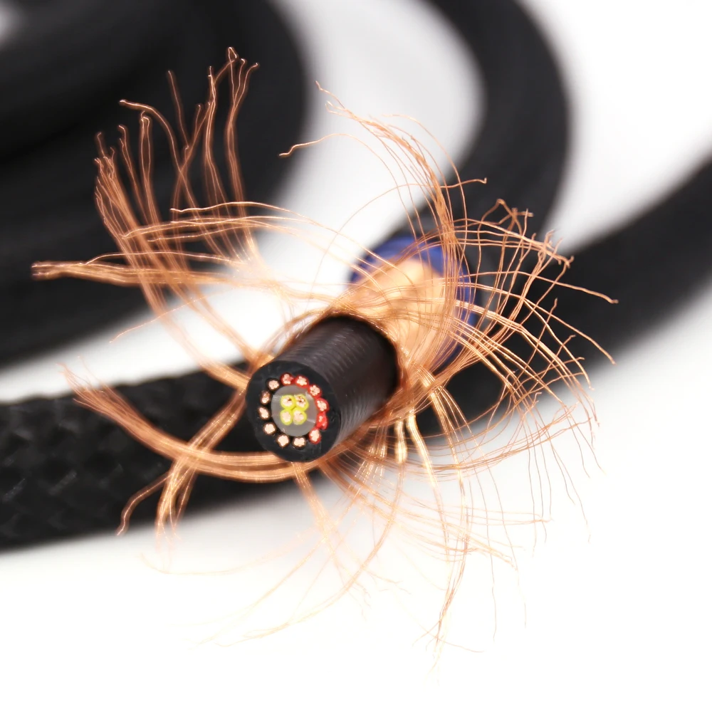  Hi-Fi hi-end hien Выборг VP-1501 блок питания 99.998% из бескислородной меди бескислородная медь hi-Fi силовой кабель HiFi аудио кабеля