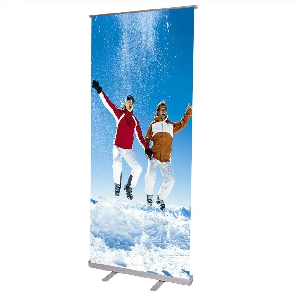 Economy roll up standee ,banner stand roll up,standee roll up
