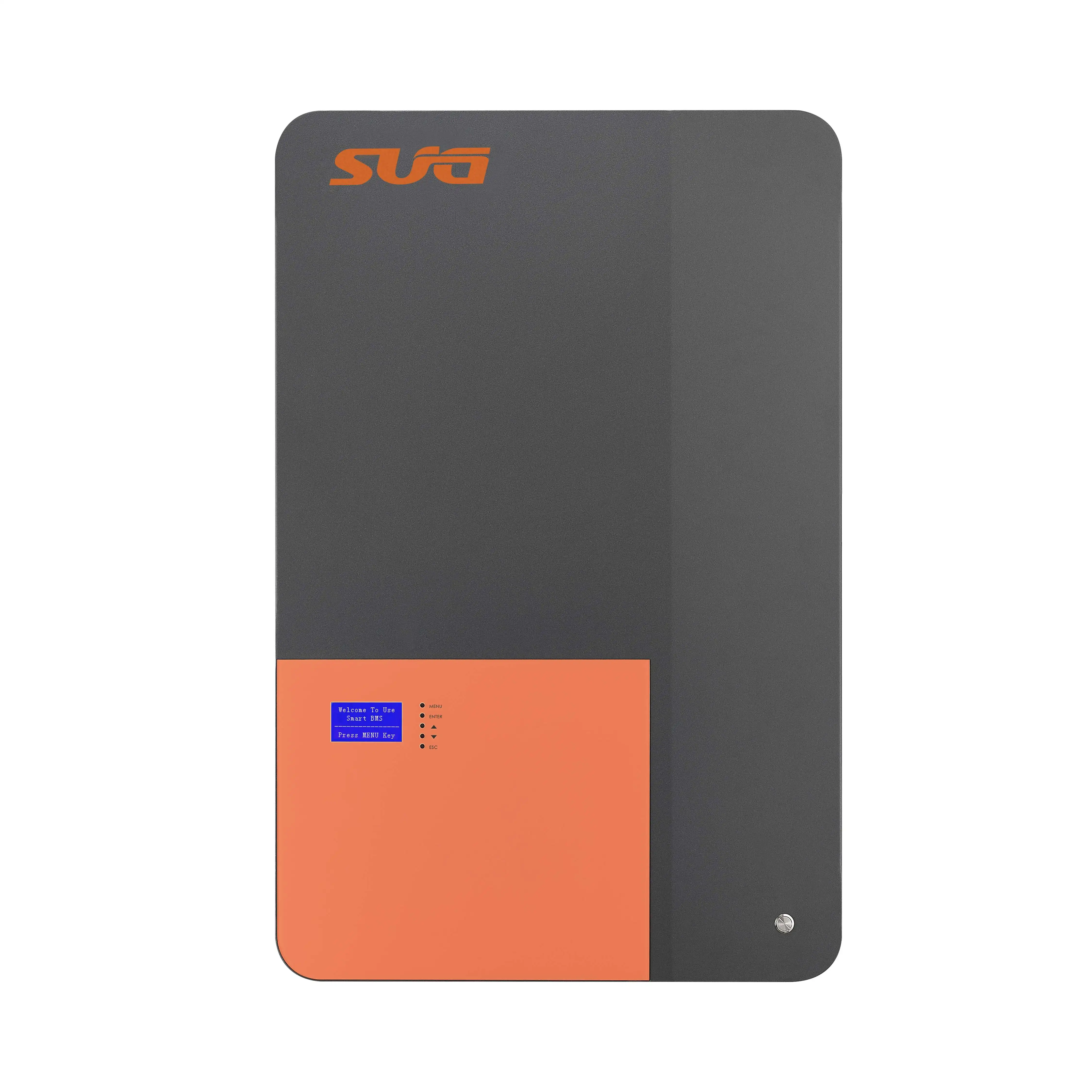 Factory Wall Mounted Rechargeable Battery 48V 200Ah 48V Lifepo4 Solar Energy Storage Lithium Battery