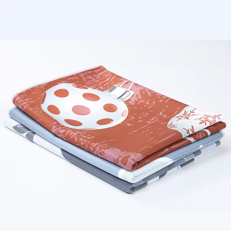 
Customize Logo Print Recycled Sport Towel Microfibre Yoga Towel 