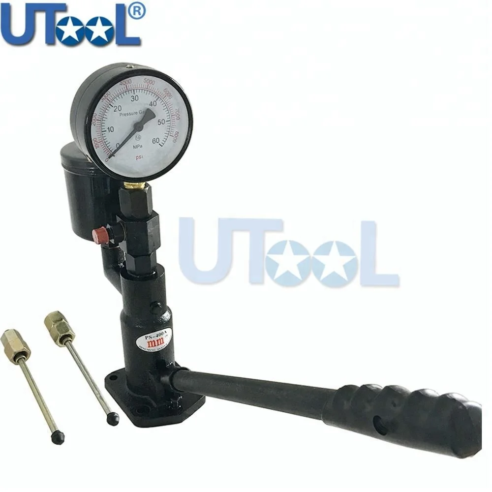 PS400AI Diesel Fuel Injector Nozzle Tester for Pressure Tester Dual Scale