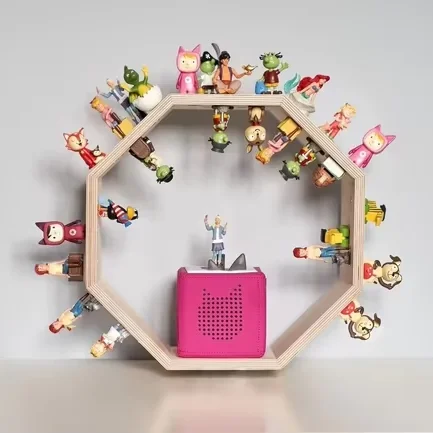 for up to 66 12 24 36 54 Tonie figures decorative storage for Tonie figures DIY children magnetic wall for wood tonie box shelf