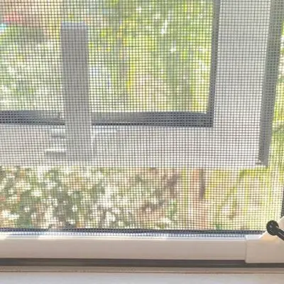 Black Coated in roll  MOSQUITO NET   3ft stainless steel window screen