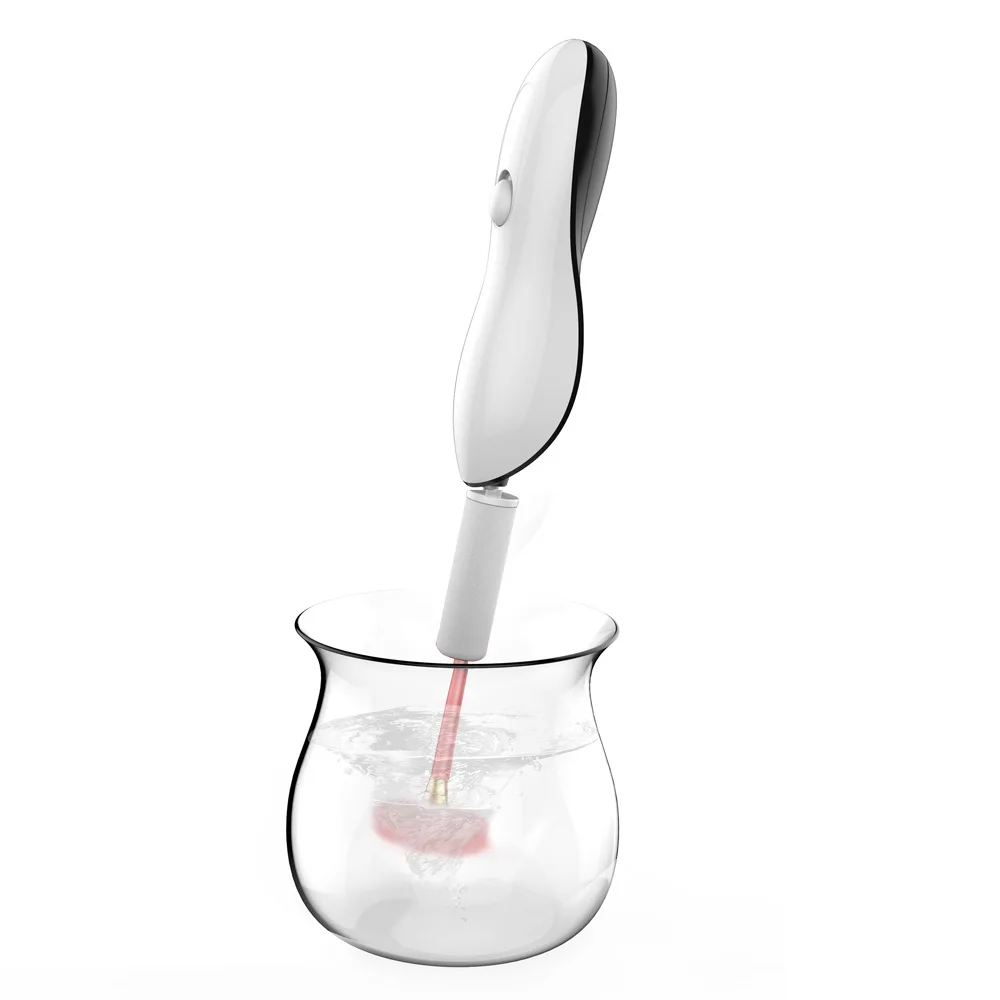 Лидер продаж Amazon, электрическая сушилка для мытья, вращающаяся на 360 градусов щетка для макияжа, очиститель