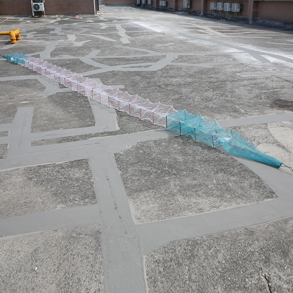 2021 Amazon Best Sell Automatic Fishing Shrimp Trap Crab Cage Fishing Net