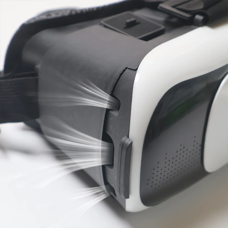 Adjustable Head Strap 3D VR Headset For phone VR Glasses Game Controller Virtual Reality Box For Movie Video Glasses