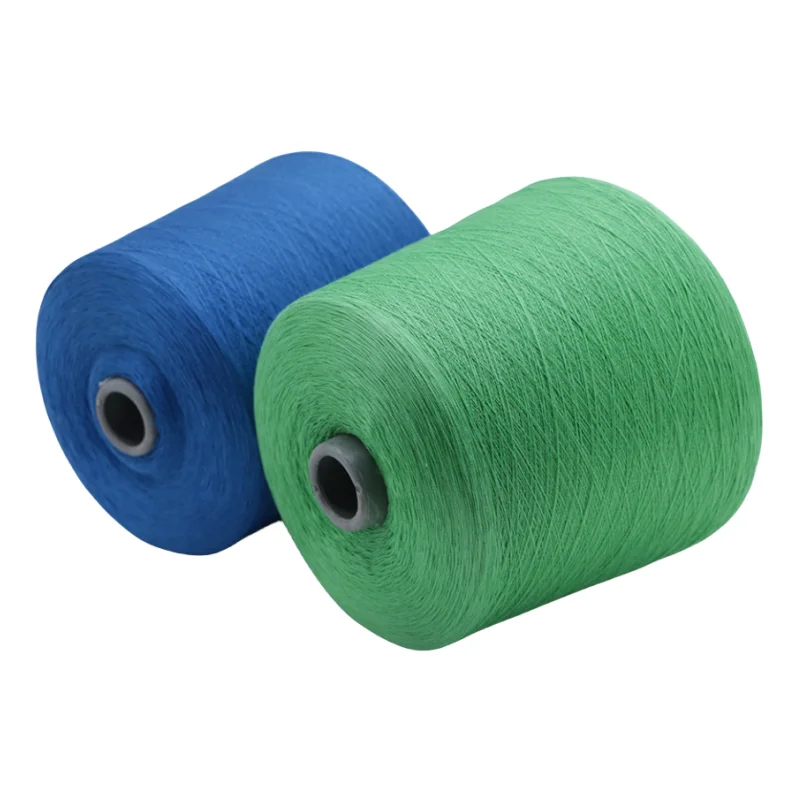 Spring Summer Yarn 100% Lyocell 30S/2 Tencel Lyocell Color Yarn Breathable Knitted Yarn Artificial Fiber