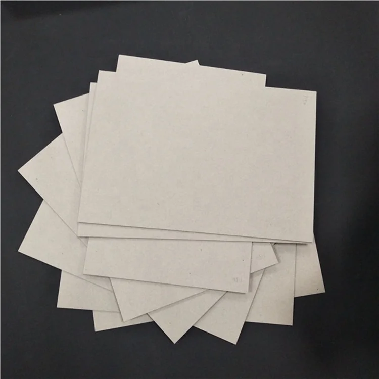 Supply Manufacturer of paper mills in china 1.5mm 2.0mm gray cardboard