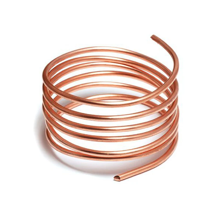 Copper condenser tube A type of copper tube mainly used in heat exchangers of air conditioners and refrigerators