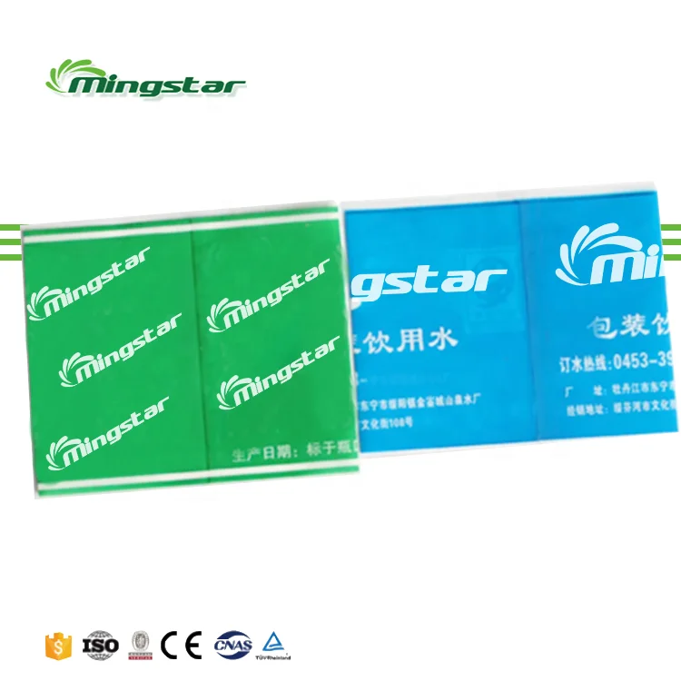 Custom 5 Gallon Bottle PVC Shrink Label Heat Shrink Sleeve Labels For 5 Gallon Seal Sleeve Label