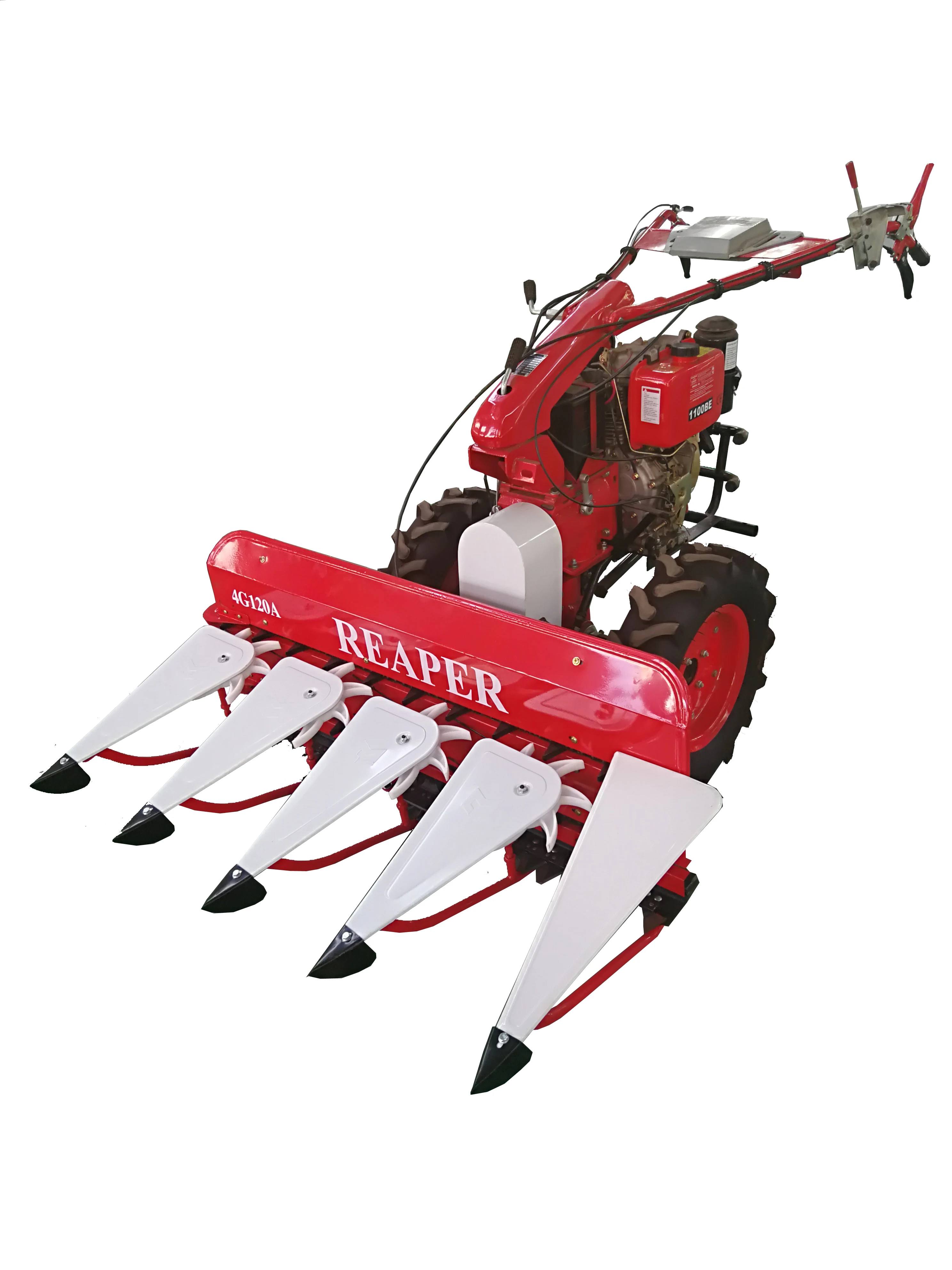 Miwell 4GL120 Crop Cutting Machine Paddy Cutter Mini Harvester Head Reaper Head