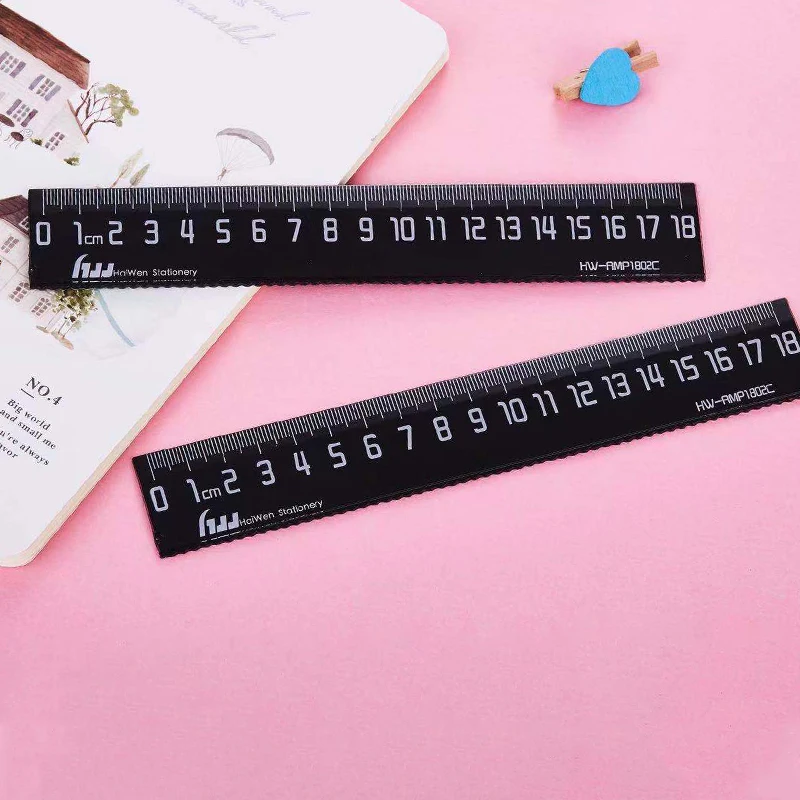 hot sale free sample good perfect quality plastic color printing ruler back to school student scale