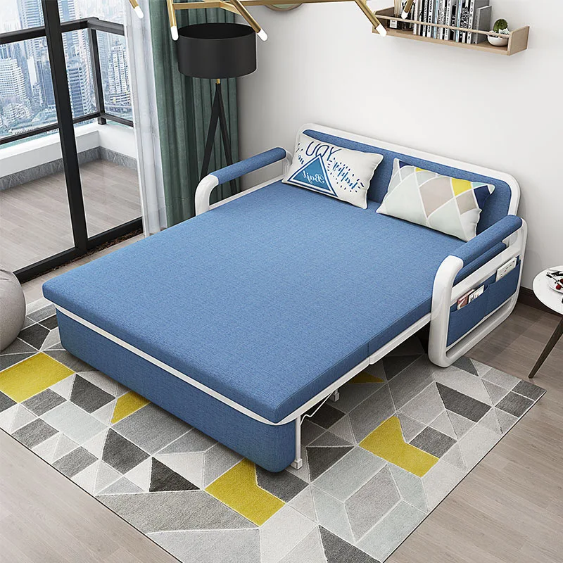 Living Room Furniture Sofa Bed Furniture L Shape Cum With Storage