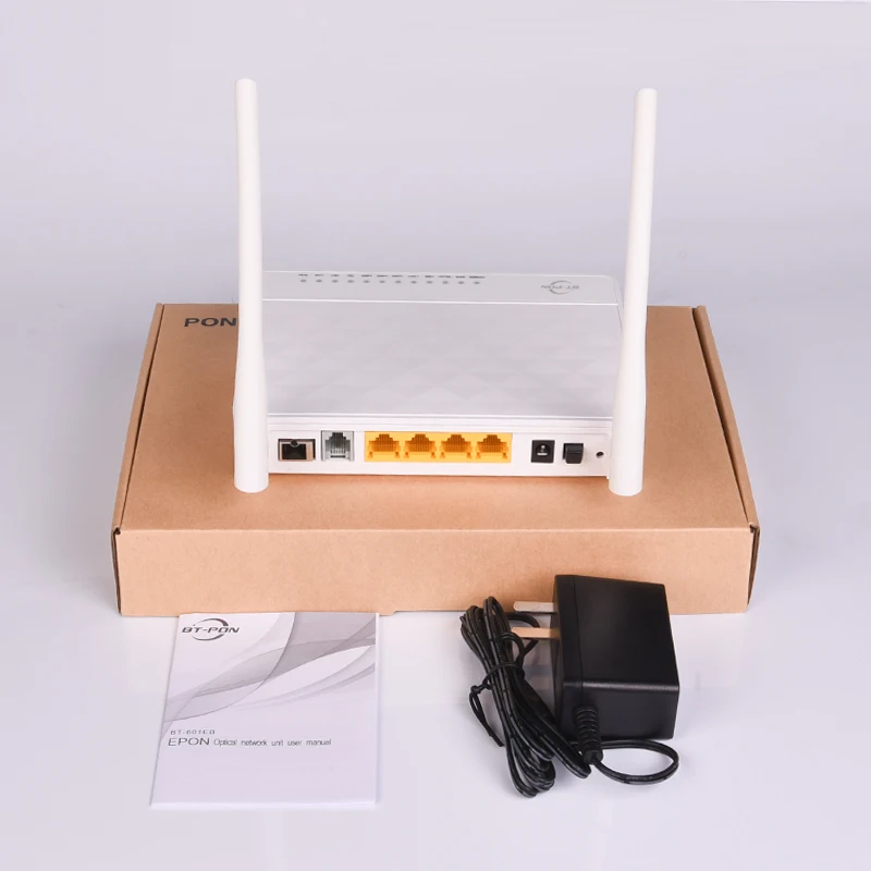 Customized  4Lan Olt Fiber Oem Ont Sfp 4 Port Bridge Pon Router Modem Gpon Onu Bt-Pon