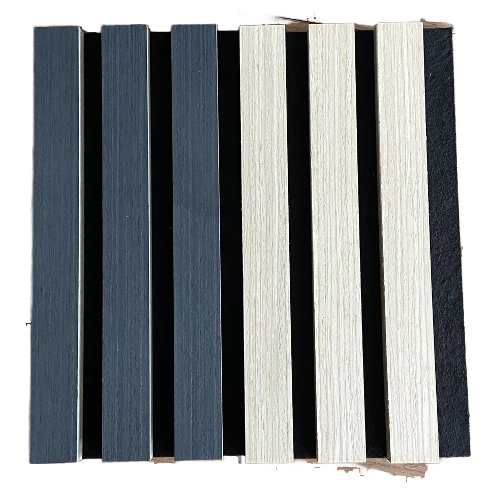 Acoustic Panels Acoustic Wooden Pnels Wall Strip Polyester Sound-absorbing Board MDF Slat Wooden Studio Panel Acoustic
