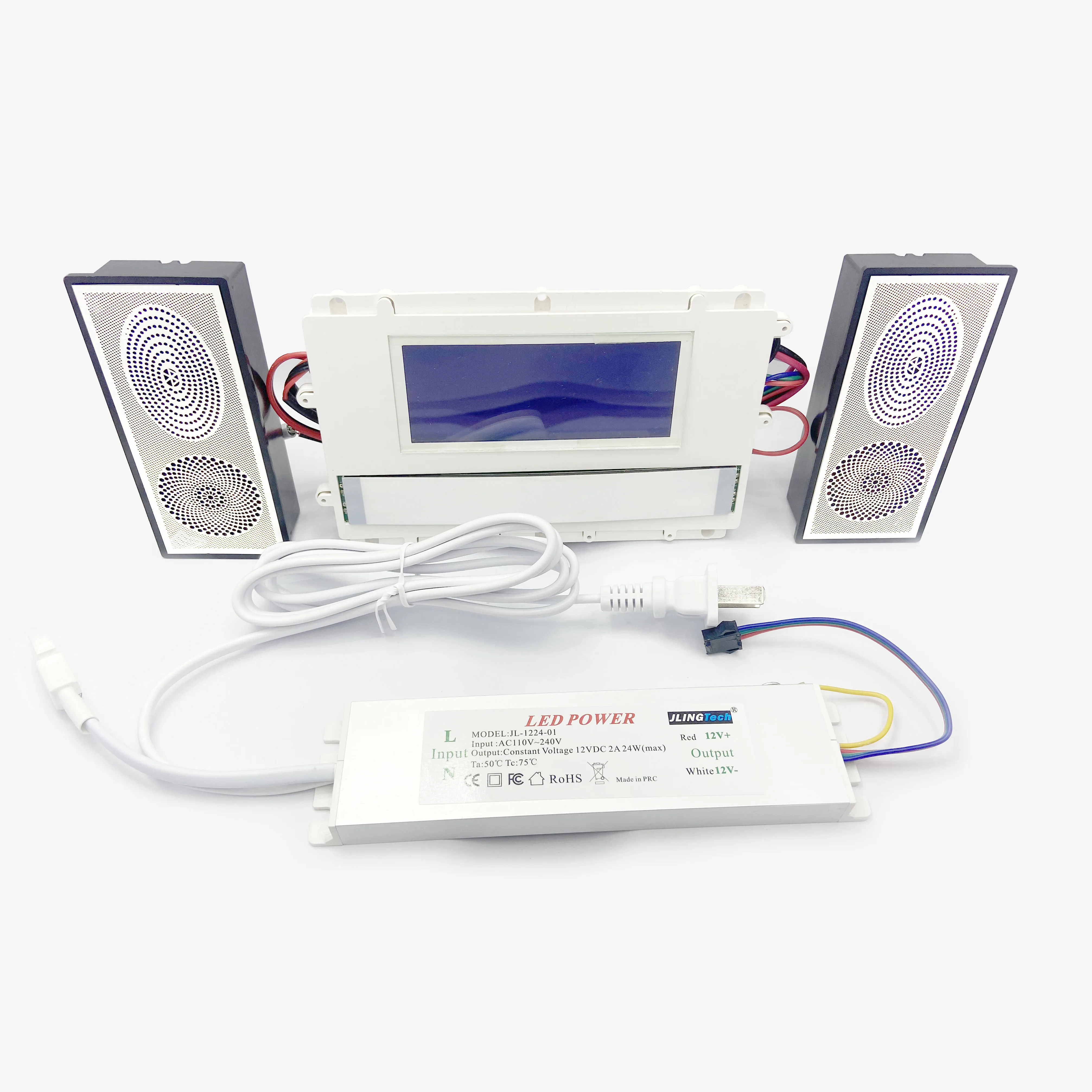 Mirror Bluetooth Switch TS-D-04 Multifunctional Display Magic Mirror Accessories Dimmer