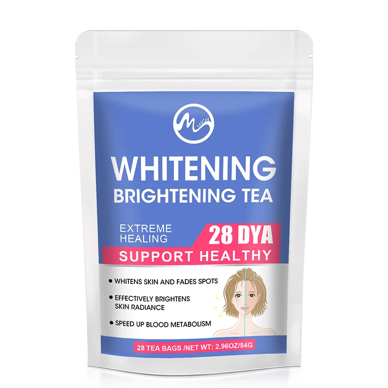 Minch 28 Day Melatonin Slim Body Inhibit Melatonin to Whiten Skin Health & Beauty For Women Whitening Tea