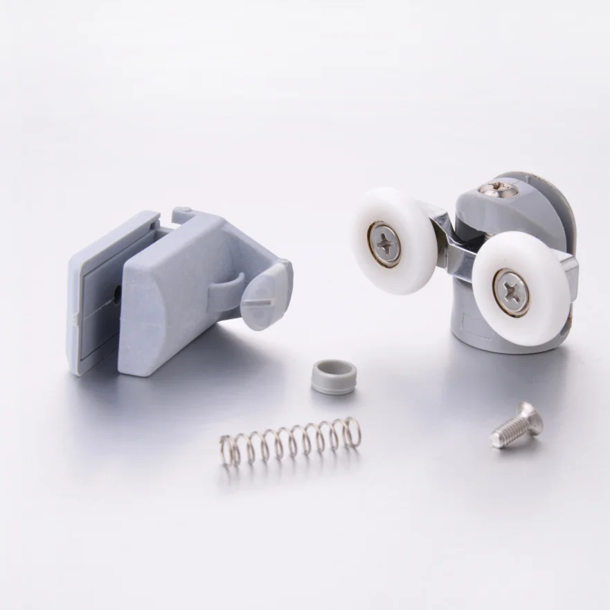 Shower bath cabinet accessories shower door wheel roller and hook