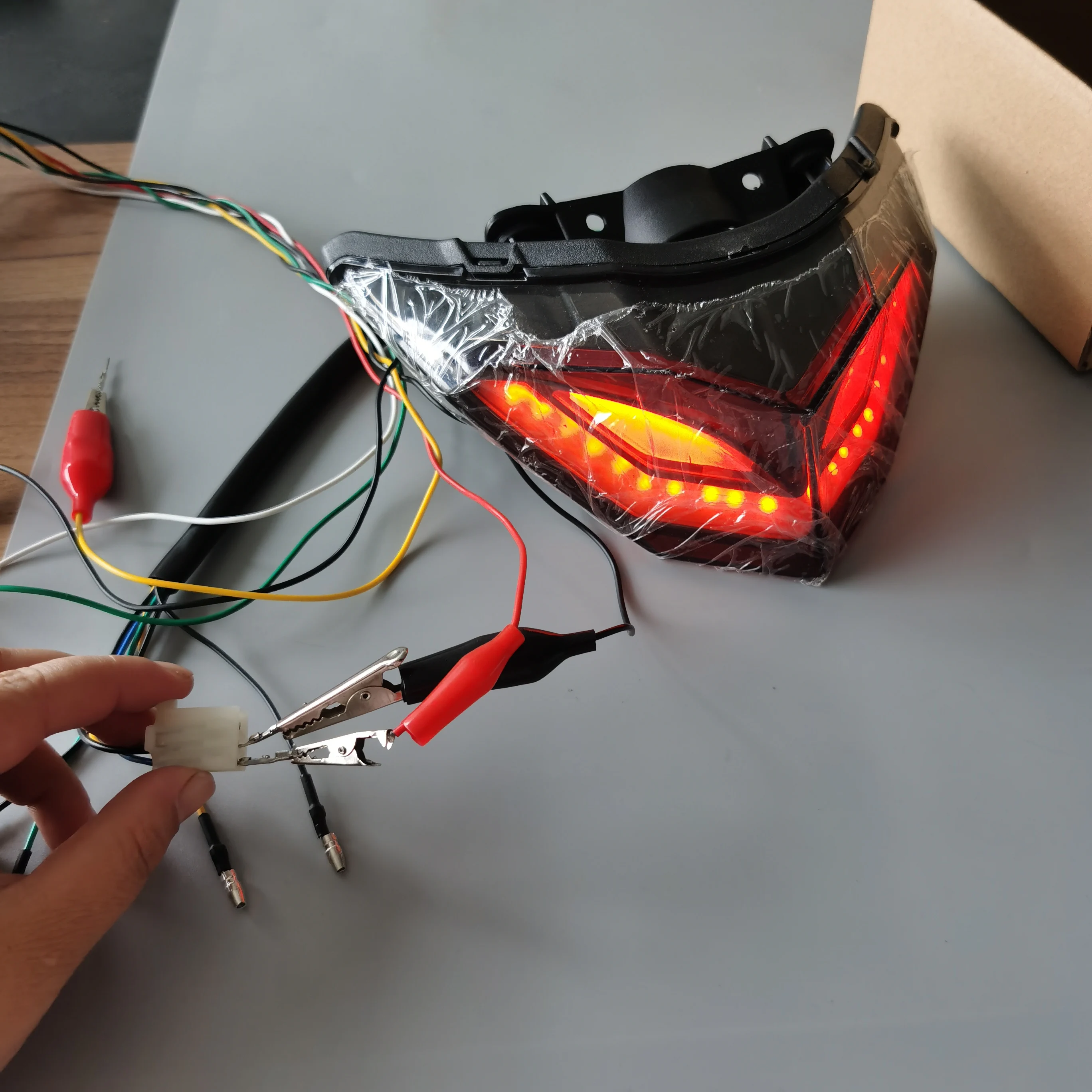 JPA NINJA  250/300 TAIL LAMP  MOTORCYCLE ACCESSORY  WITH SIGNAL LAMP TURN LIGHT FOR KAWASAKI