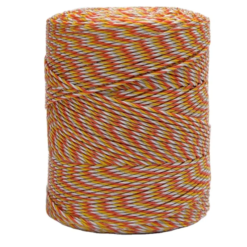 Animal Horse Sheep Fence and Security Farm Poly Wire Movable Fence Strong Rope Tape Electric Fence PolyWire