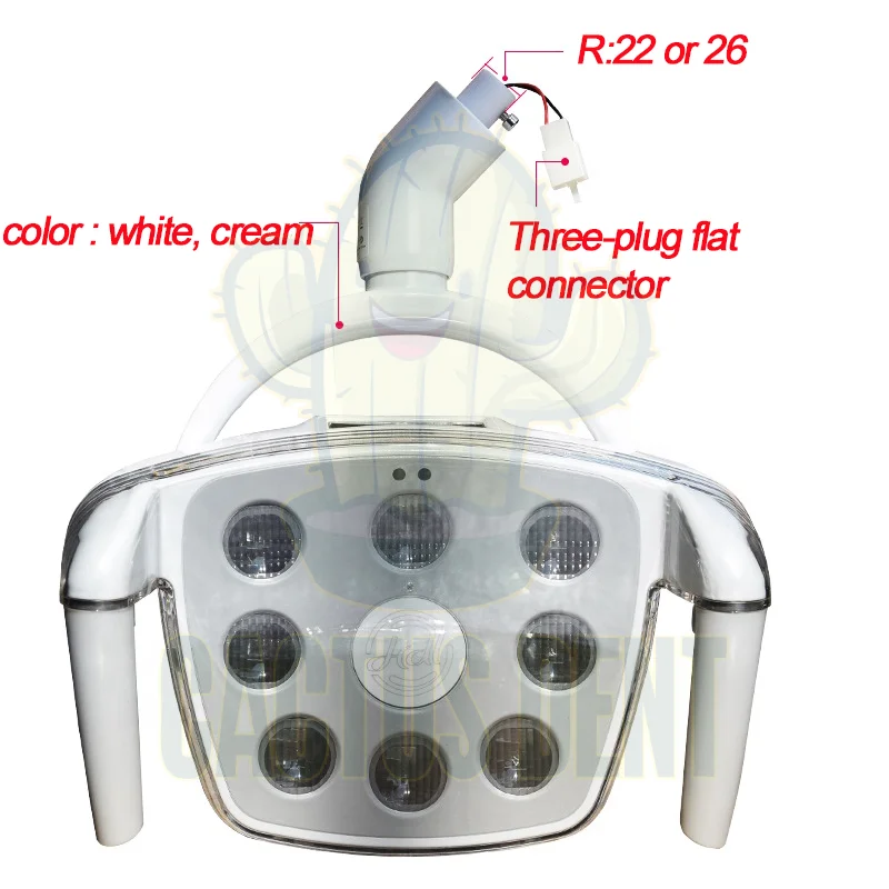 Dental equipment chair machine LED operating light oral lamp/LED dental surgical light implant surgery lamp for ENT
