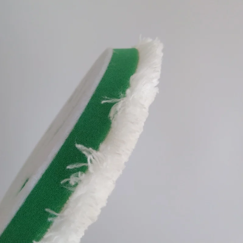 Car washing and waxing microfiber polishing pad, auto beauty tools, microfiber cutting pad