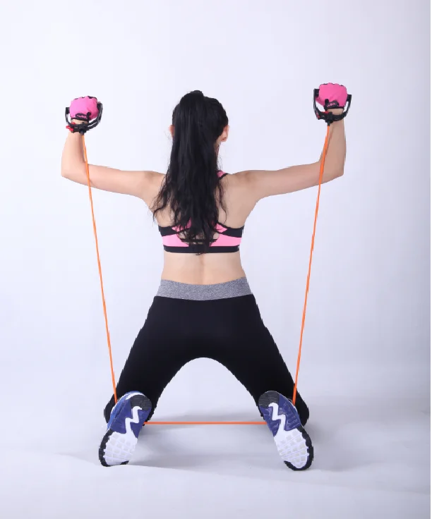 Low Price Gym Exercise Slimming Adjustable Handle Tubes Soft Expander Exercise Tube