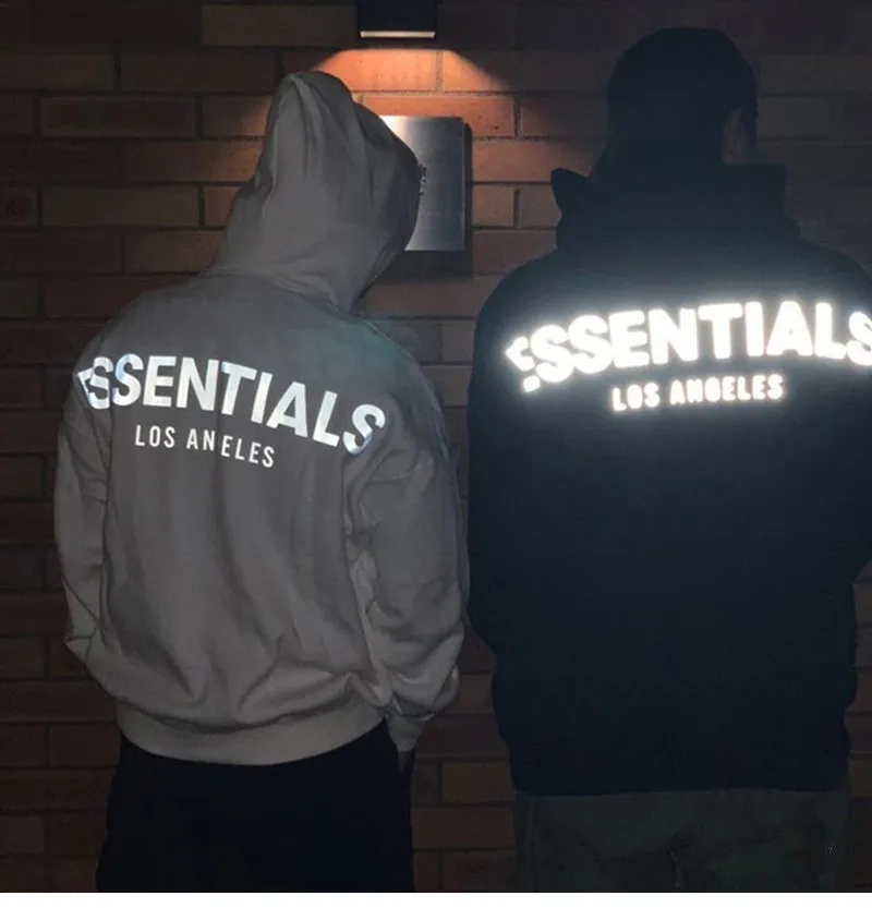 Custom Sweater Oem Logo Reflective Letters Towel Embroidery Hoodie Oversized Sweatshirts High Quality French Terry Hoodie