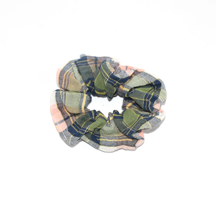 Ready to ship Bulk Elastic Hair Ties Custom Hair Bands Girls Wholesale  Hair Scrunchies
