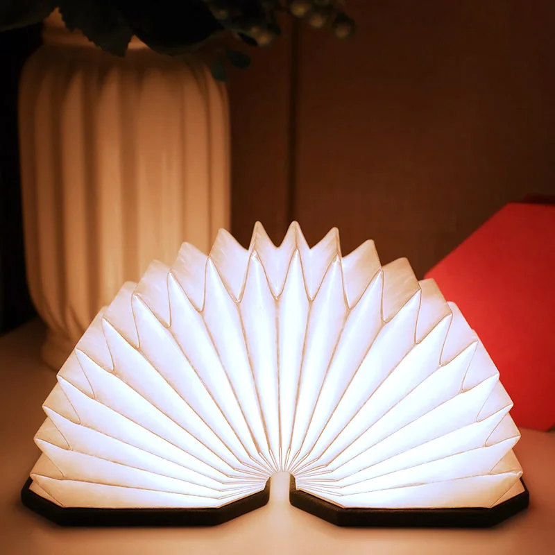Colorful Rechargeable Reading Light Folding gift LED Tyvek book light