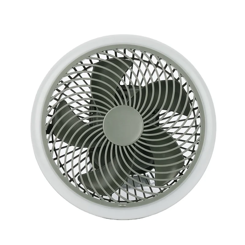 Upgraded large pse battery Table fan camping fan with LED light sea side portable fan