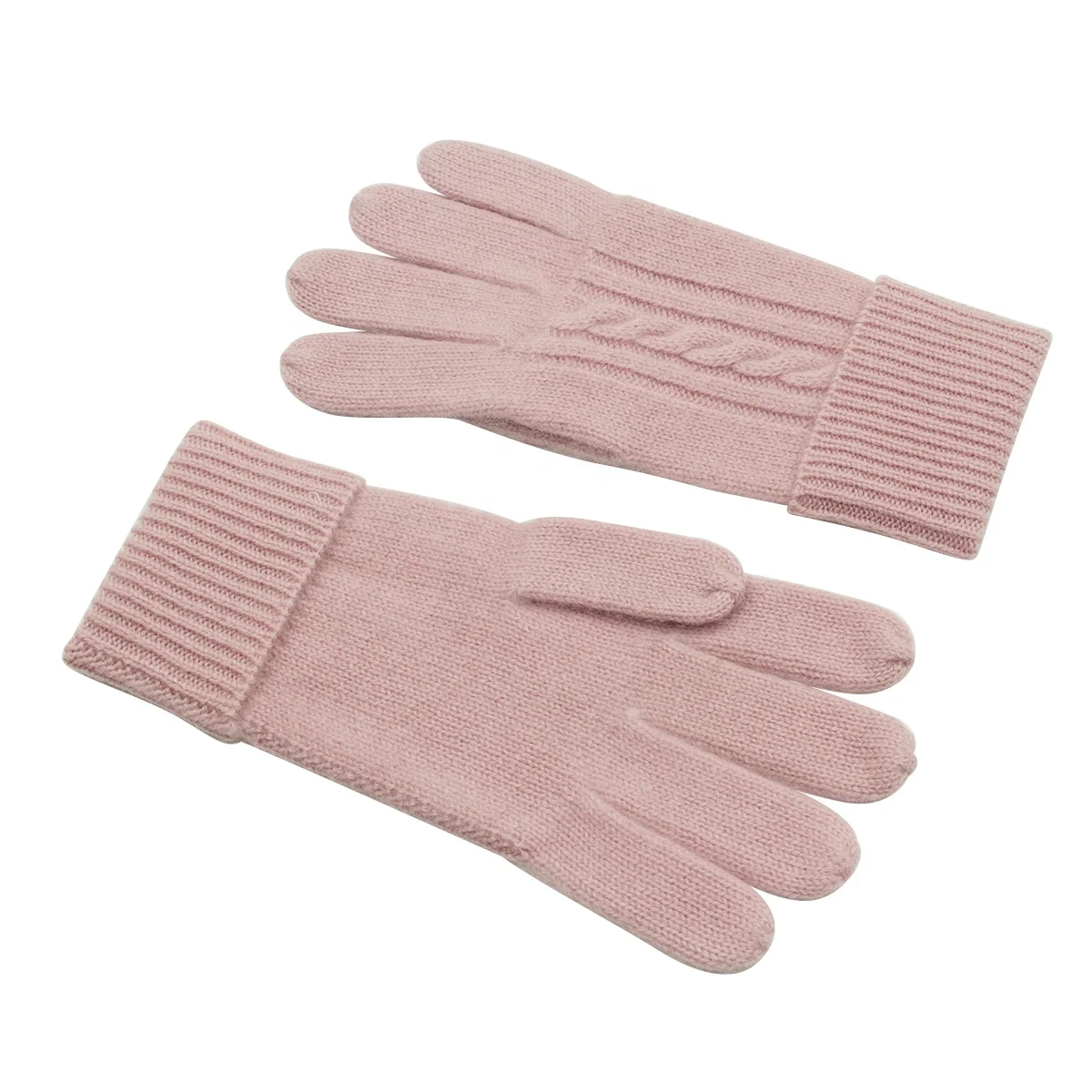  Wholesale Custom Ladies Cheap Cashmere Gloves Warm Fashion Winter