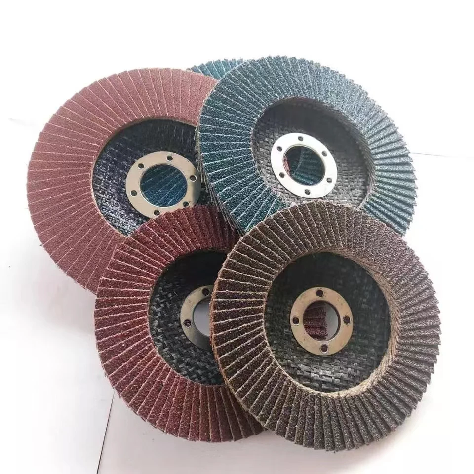 150*22mm Abrasive aluminum oxide flap disc disk professional manufacturing