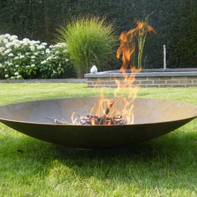 High Temperature Paint and Carbon Steel Material Metal Sphere Fire Pit