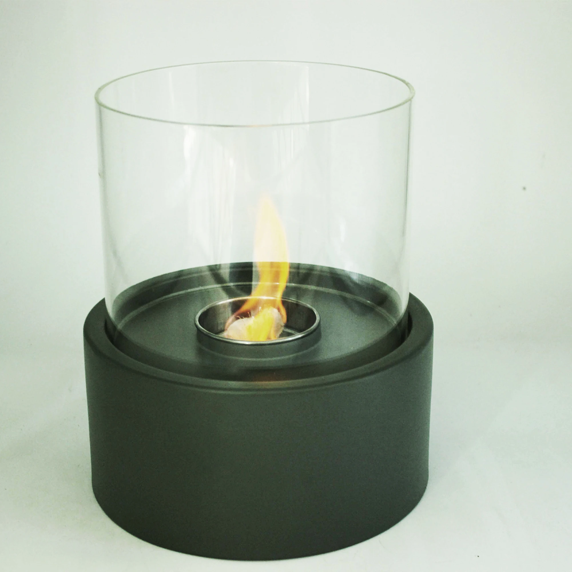 
Tabletop Fire Bowl Pot Indoor Outdoor Portable Tabletop Fireplace Clean Burning Bio Ethanol Ventless fire Pit 
