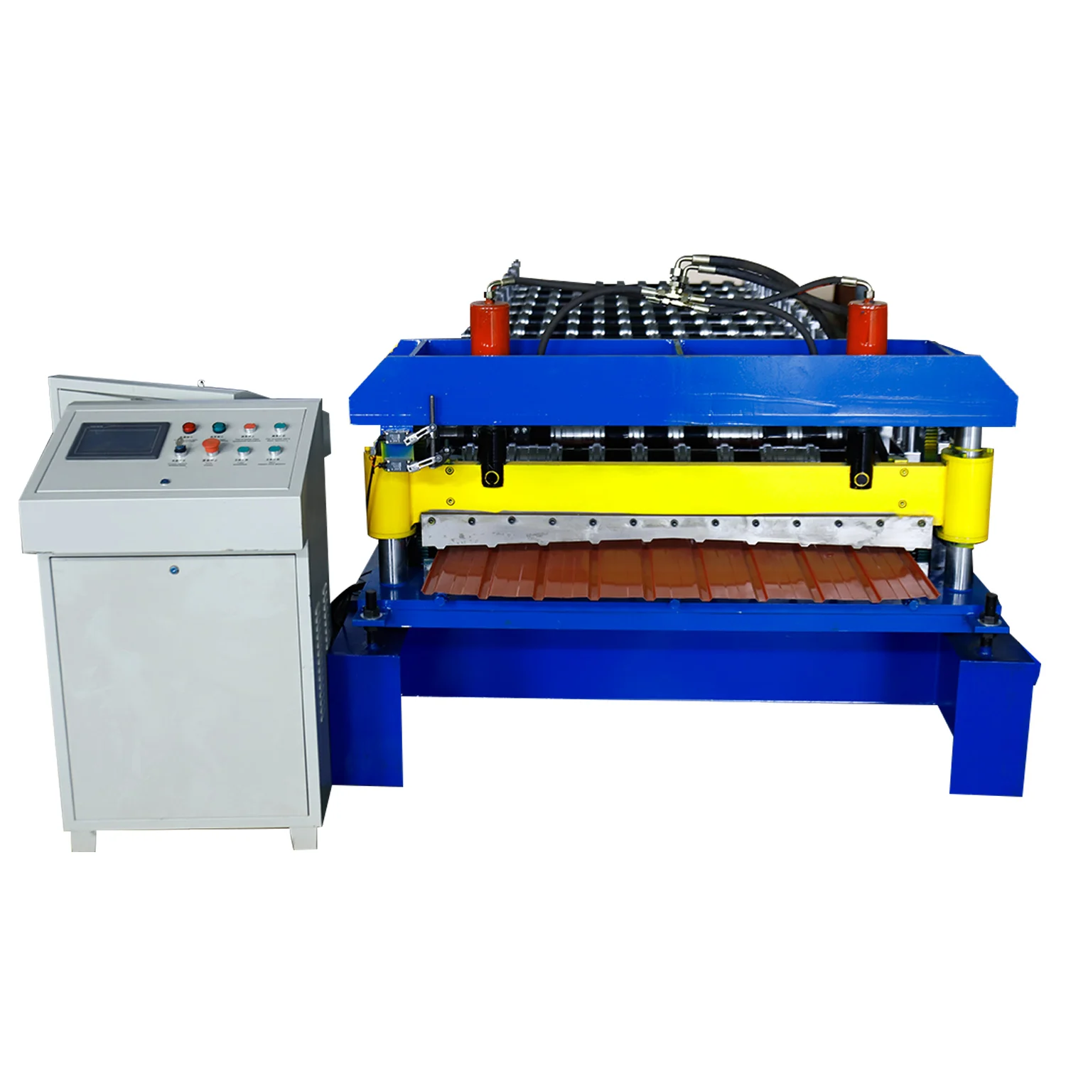 Construction Equipment for Steel Roof Tile Making for Home Use and Building Material Shops