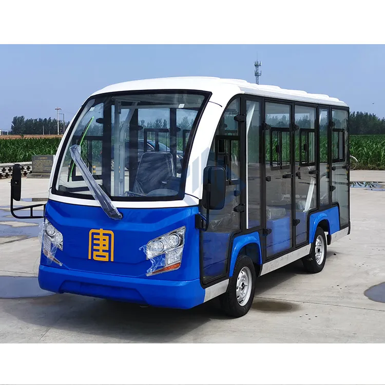 Китайский производитель, полностью закрытый электрический экскурсионный автомобиль, туристический автобус для наружной игровой площадки