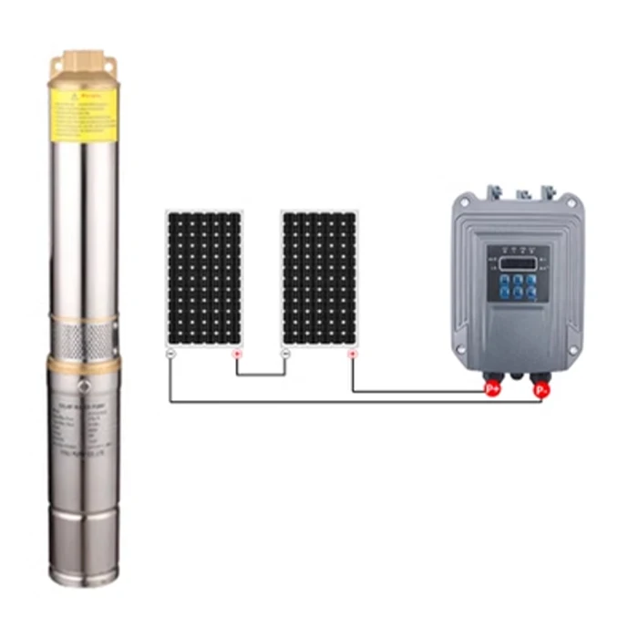 2023 New Design Solar Water Pump Waterproof for Agricultural Irrigation Farm Irrigation
