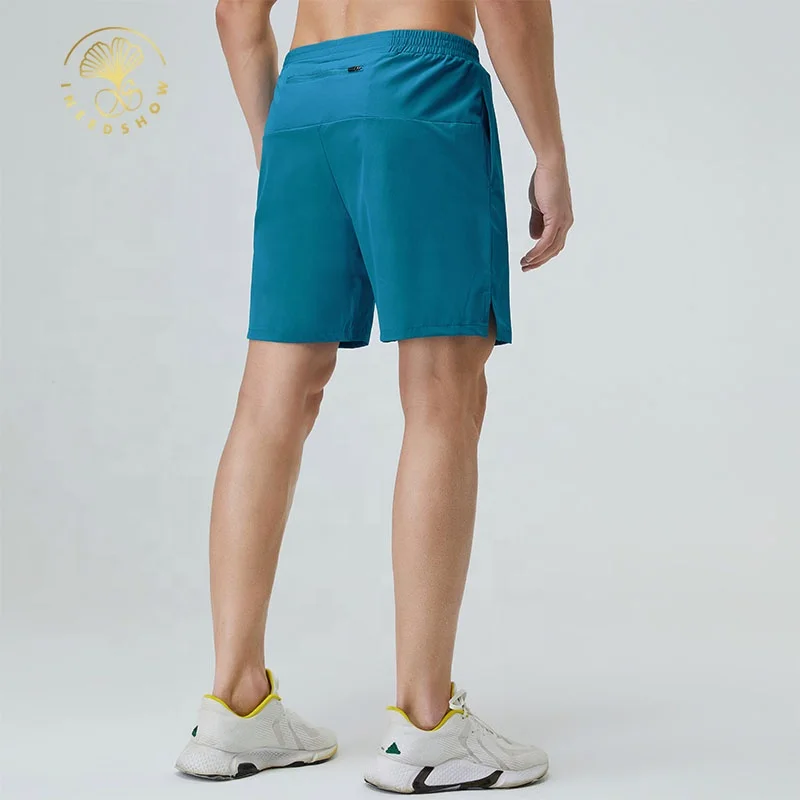Fashion Mens Fitness Apparel Summer Shorts High Quality Men Athletic Sport Shorts Wholesale Zipper Design Pocket Men Gym Shorts