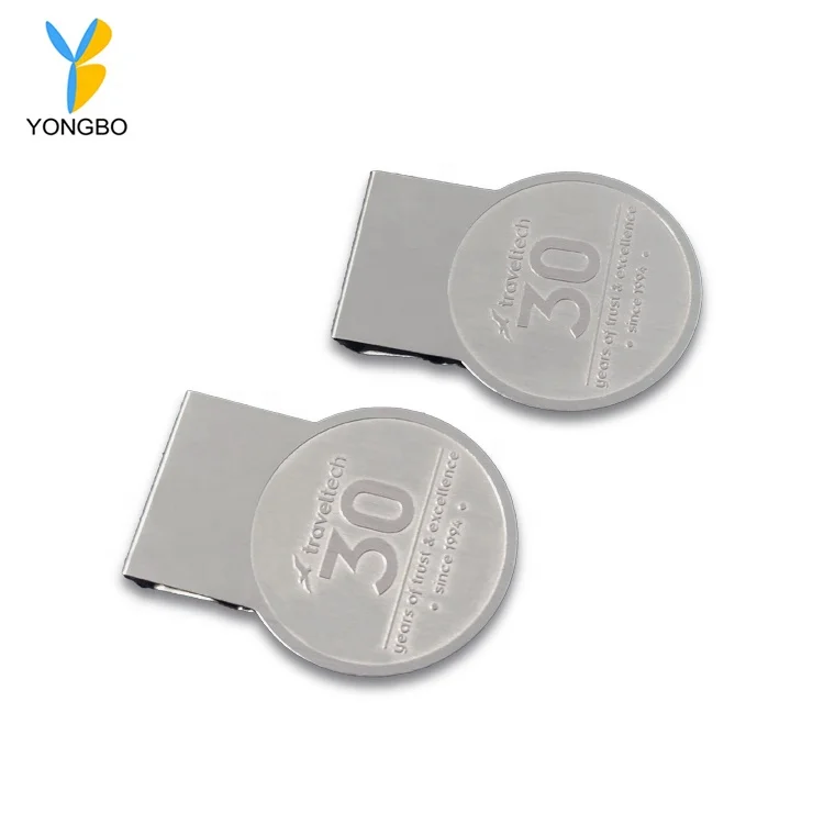 Cheap Steel Paper Clips Etching Logo Custom Promotion Office Stationery Bookmarks Metal Clips