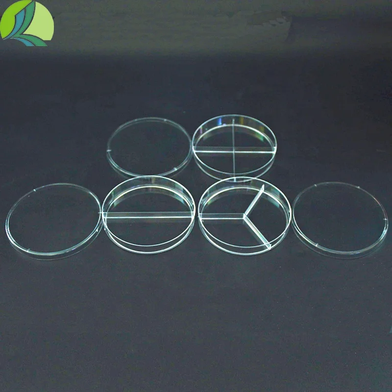 Laboratory 60mm 70mm 90mm 120mm 150mm PS E.O. Sterile Disposable Medicine  Plastic Petri Dish with Lid