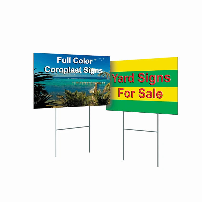 Custom Uv Print Large Size Plastic Advertising Board Corflute Sign,Coroplast Signs Corrugated Signs