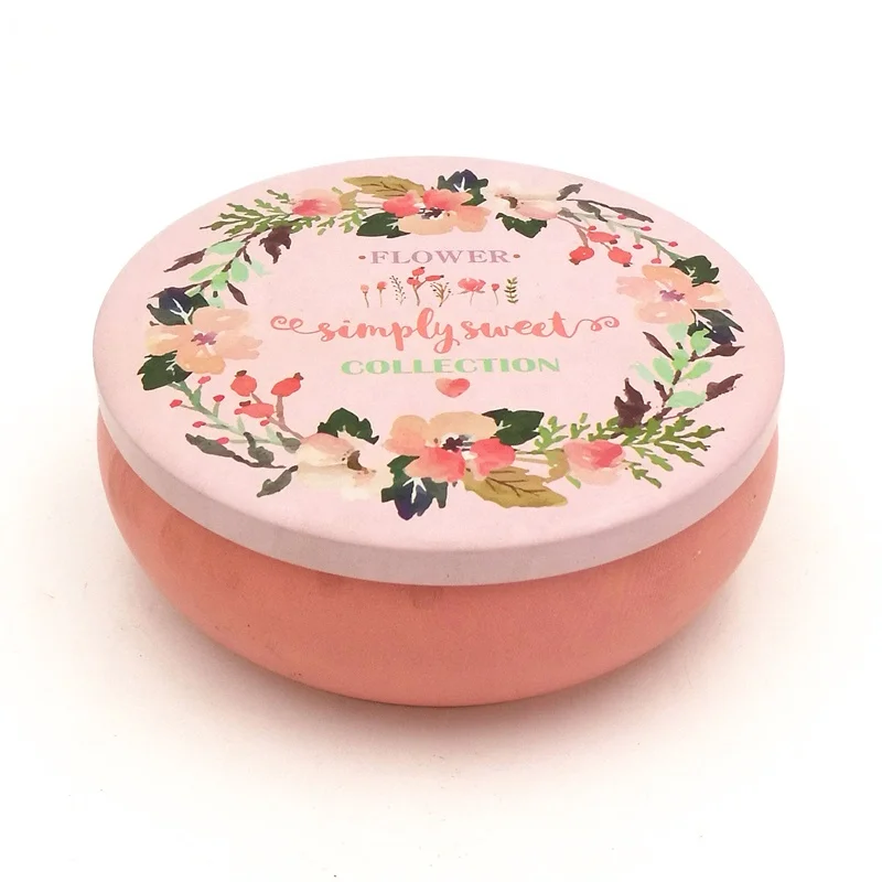 whole sale customized empty bowl shaped vintage sweet tin box for collection