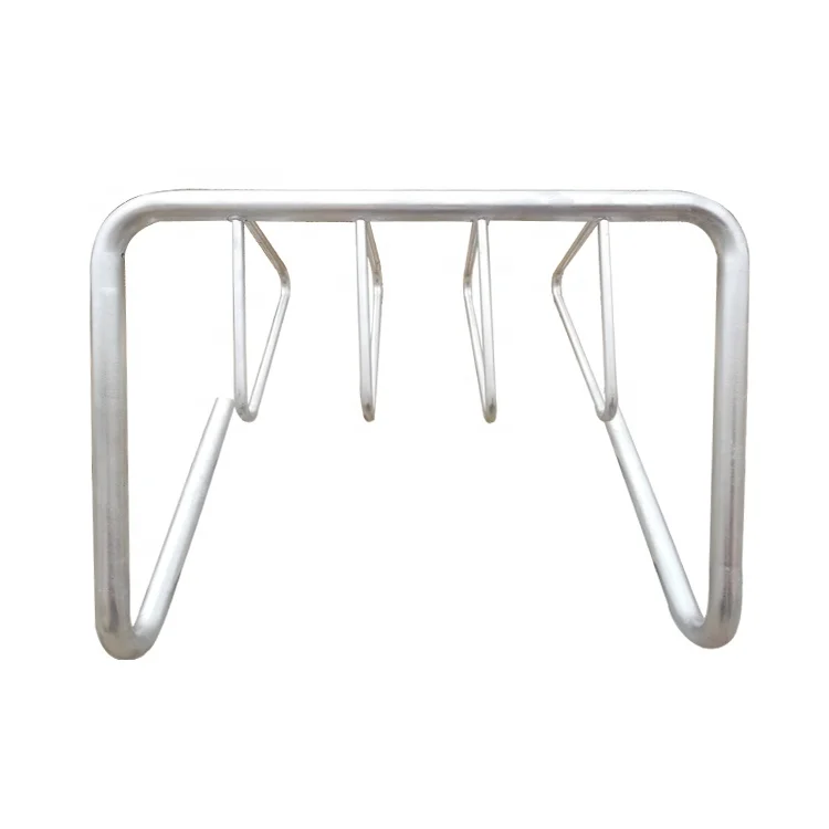 Multi Bay Bicycle Rack Triangle Loop Bike Parking Stand 5 Bike Coat Hanger Bicycle Stand Bike Rack