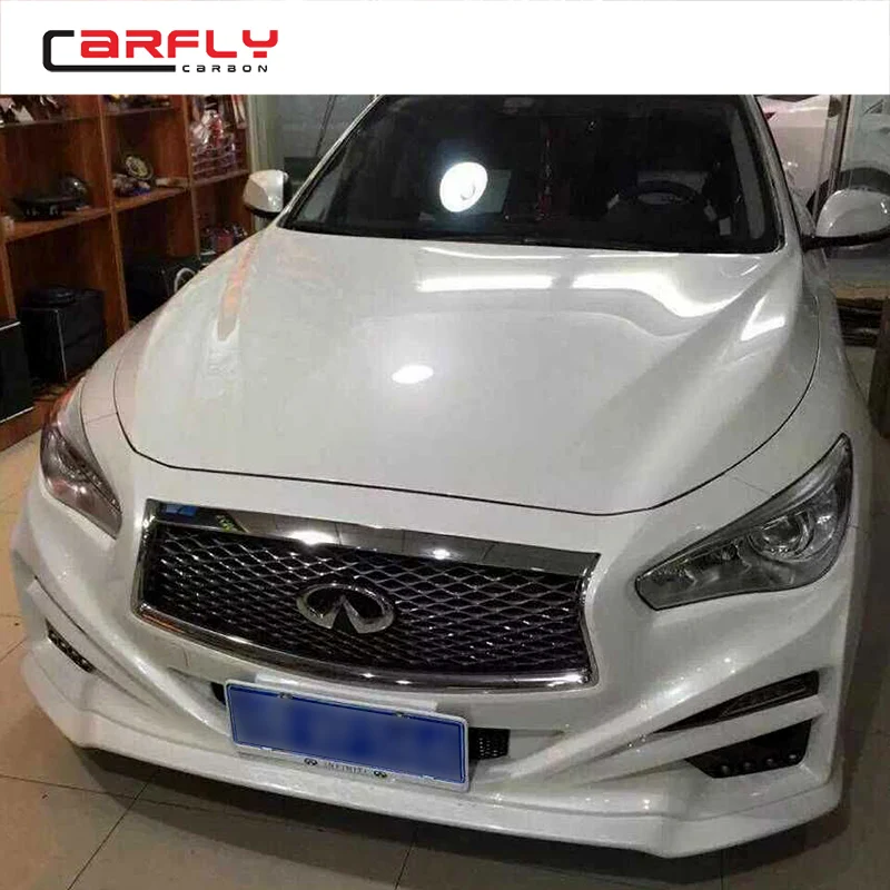 New arrival carbon fiber fiberglass front bumper for Infiniti Q50 body kits 2014 up