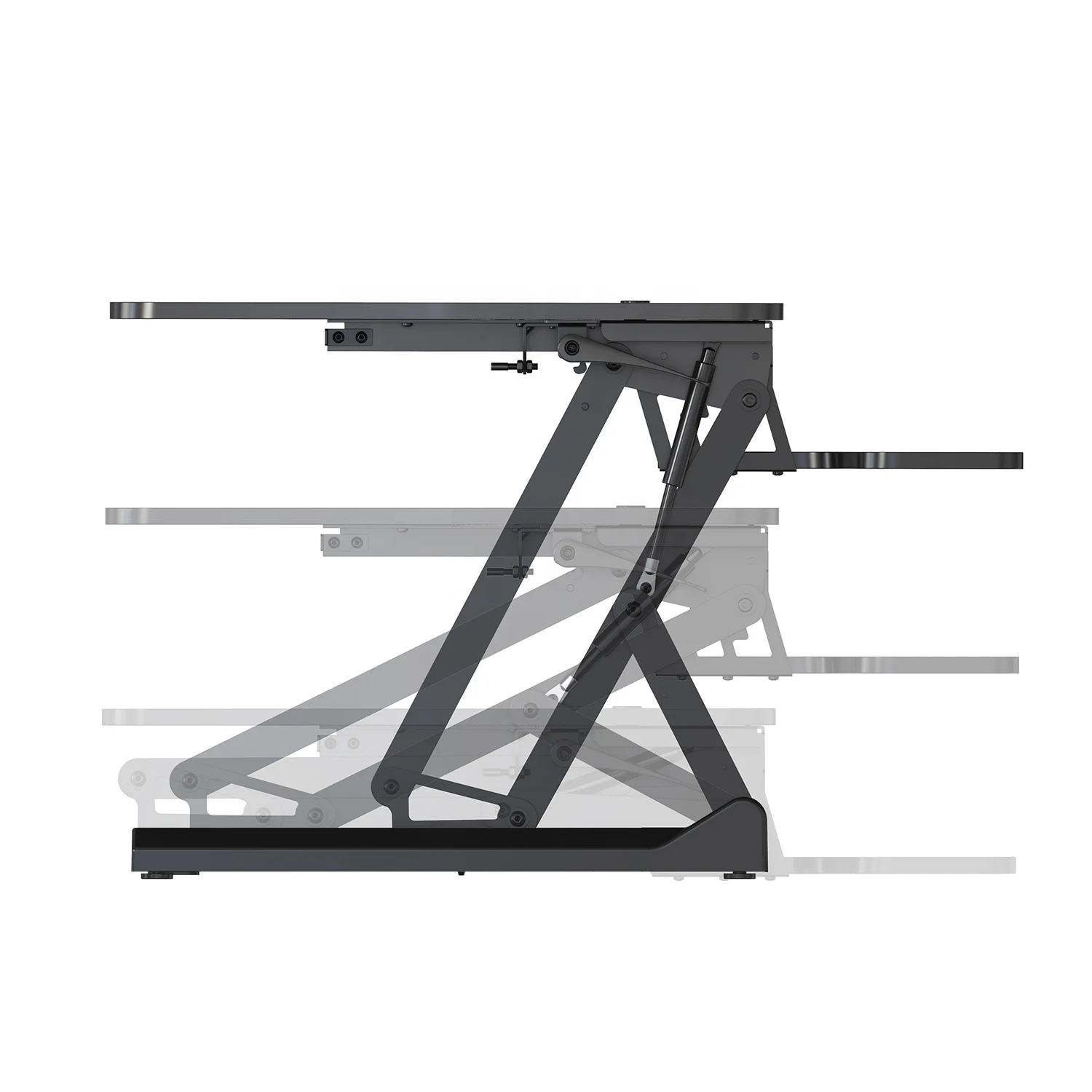 V-mounts Modern Standing Laptop Angle Adjustable Office Corner Computer Desk