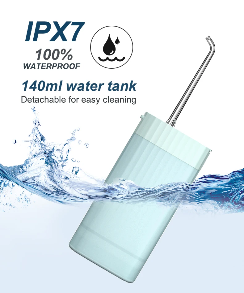 Portable Foldable Travel Best Teeth dental irrigation canal vibration Electric Toothbrush Irrigator Water Flosser