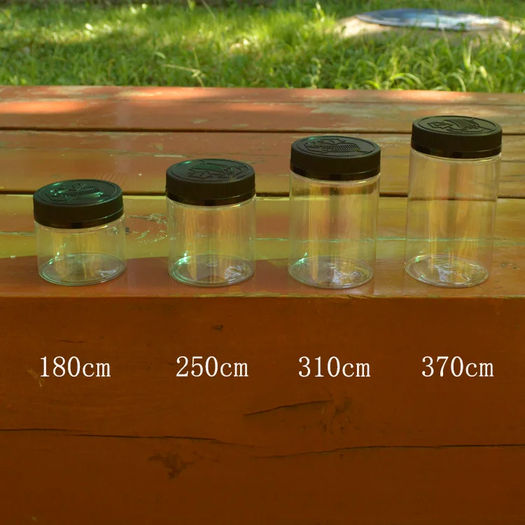 Customizable Nice Quality Reusable Plastic Jars 6 oz 8 oz 10 oz 12 oz With Child Resistance